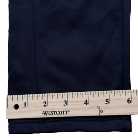 Under Armour Coldgear Fleece Sweatpants Medium Black Tapered Waist 32-34 - Picture 5 of 11